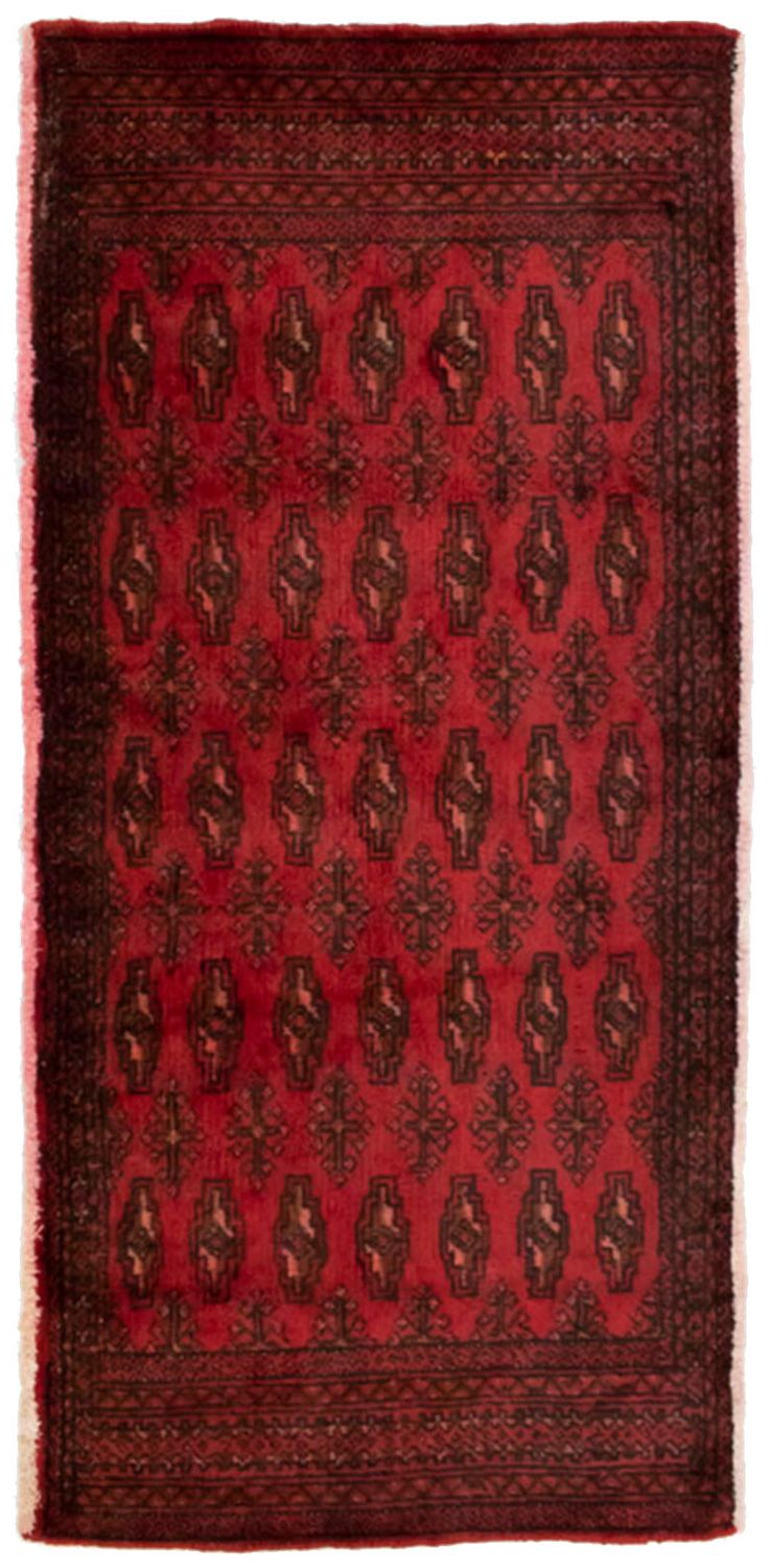 Tapis Turkaman - 130 x 60 cm - rouge