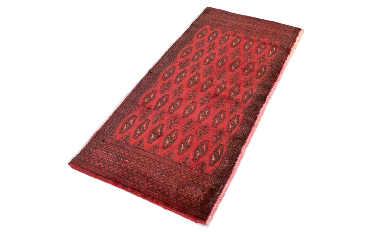 Tapis Turkaman - 130 x 60 cm - rouge