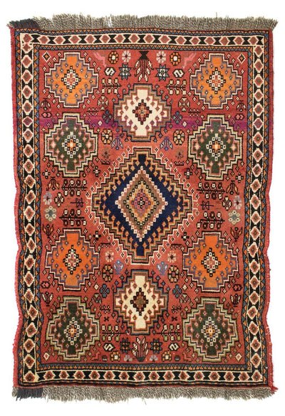 Qashqai Tapis 100x144cm - Tapis persan