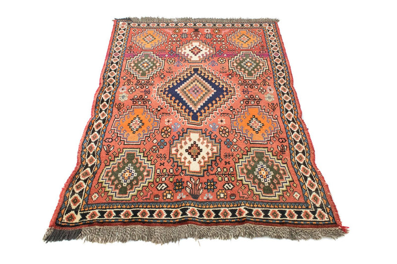 Tapis persan - Nomadic - 144 x 100 cm - rouge