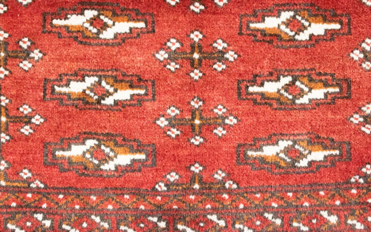 Tapis de couloir Tapis Turkaman - 100 x 50 cm - rouge