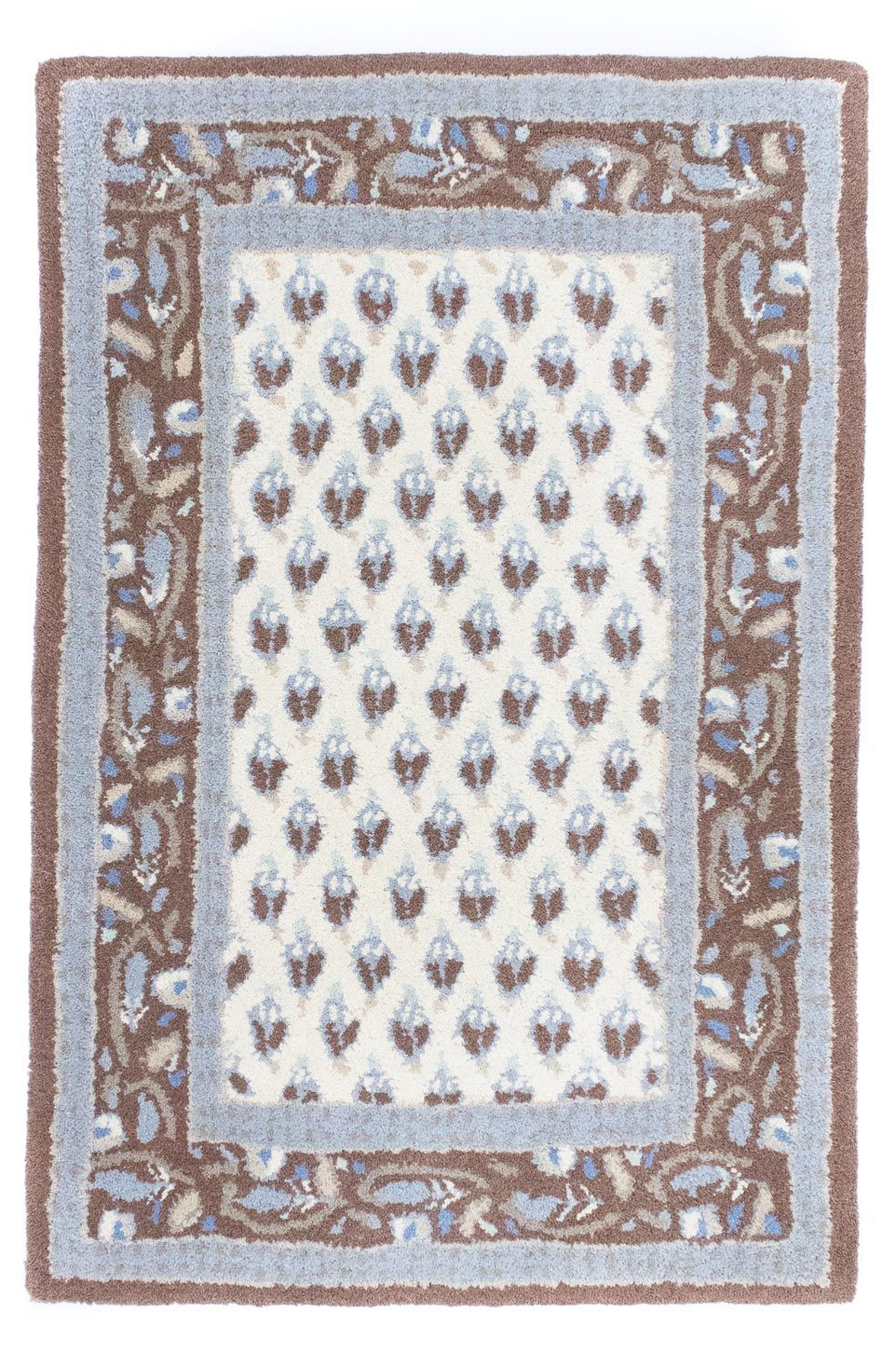 Tapis en laine - 88 x 59 cm - beige