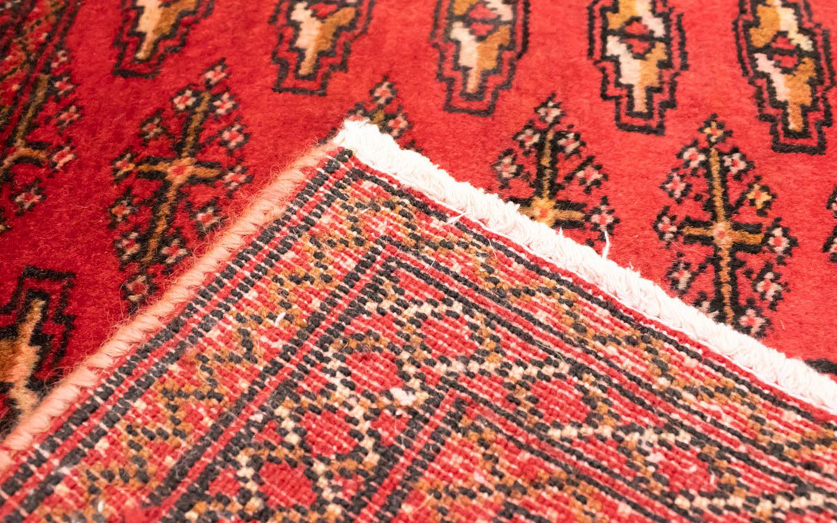 Tapis de couloir Tapis Turkaman - 100 x 50 cm - rouge
