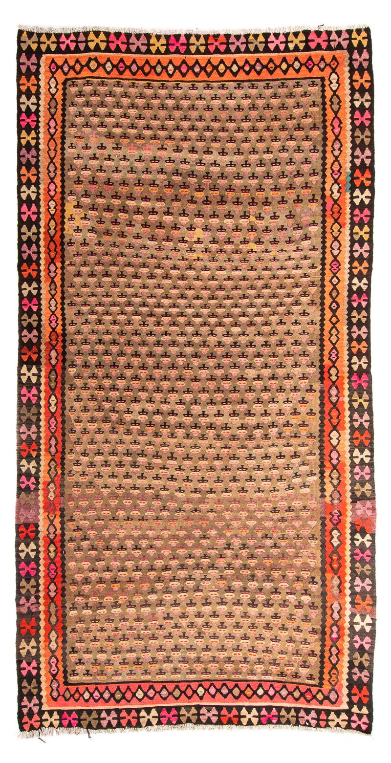 Tapis de couloir Tapis Kelim - Vieux - 285 x 160 cm - multicolore