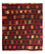 Tapis Kelim - Vieux - 110 x 100 cm - multicolore