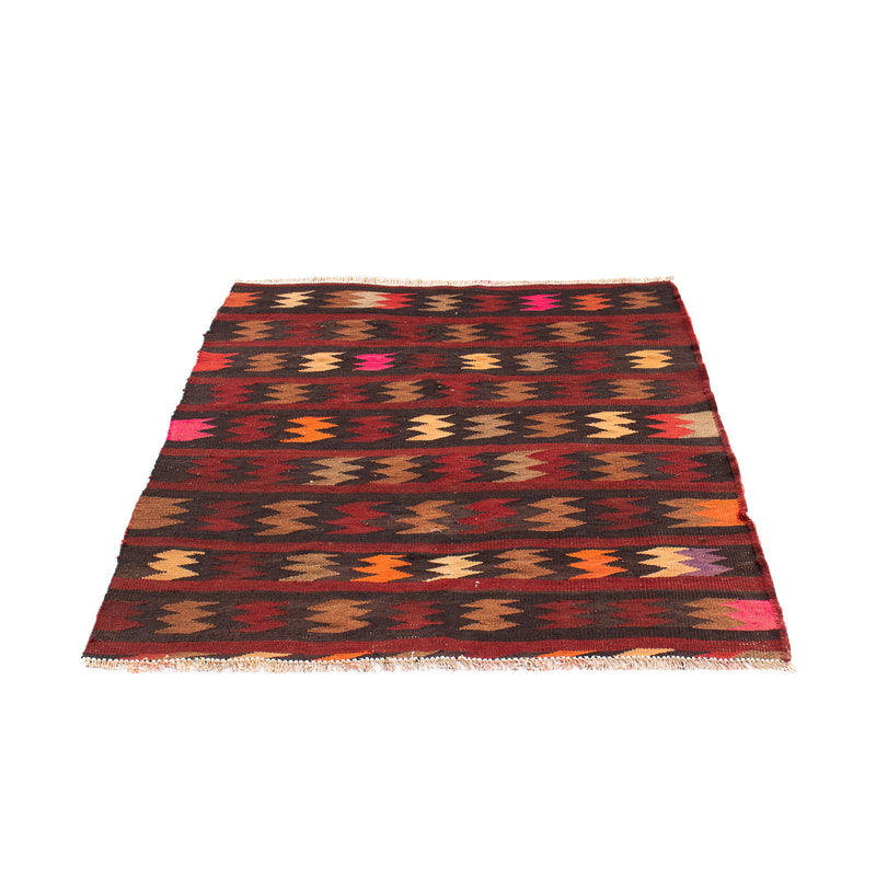 Tapis Kelim - Vieux - 110 x 100 cm - multicolore