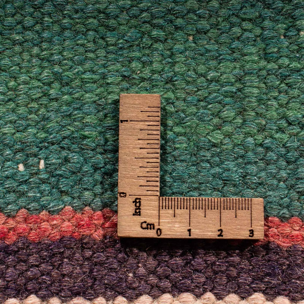Tapis Kelim - Vieux - 165 x 150 cm - multicolore