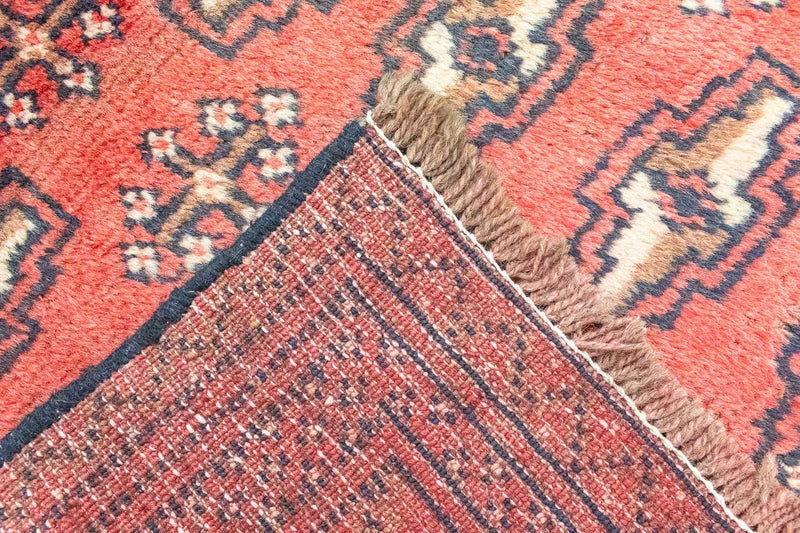 Tapis Turkaman - 268 x 195 cm - rose