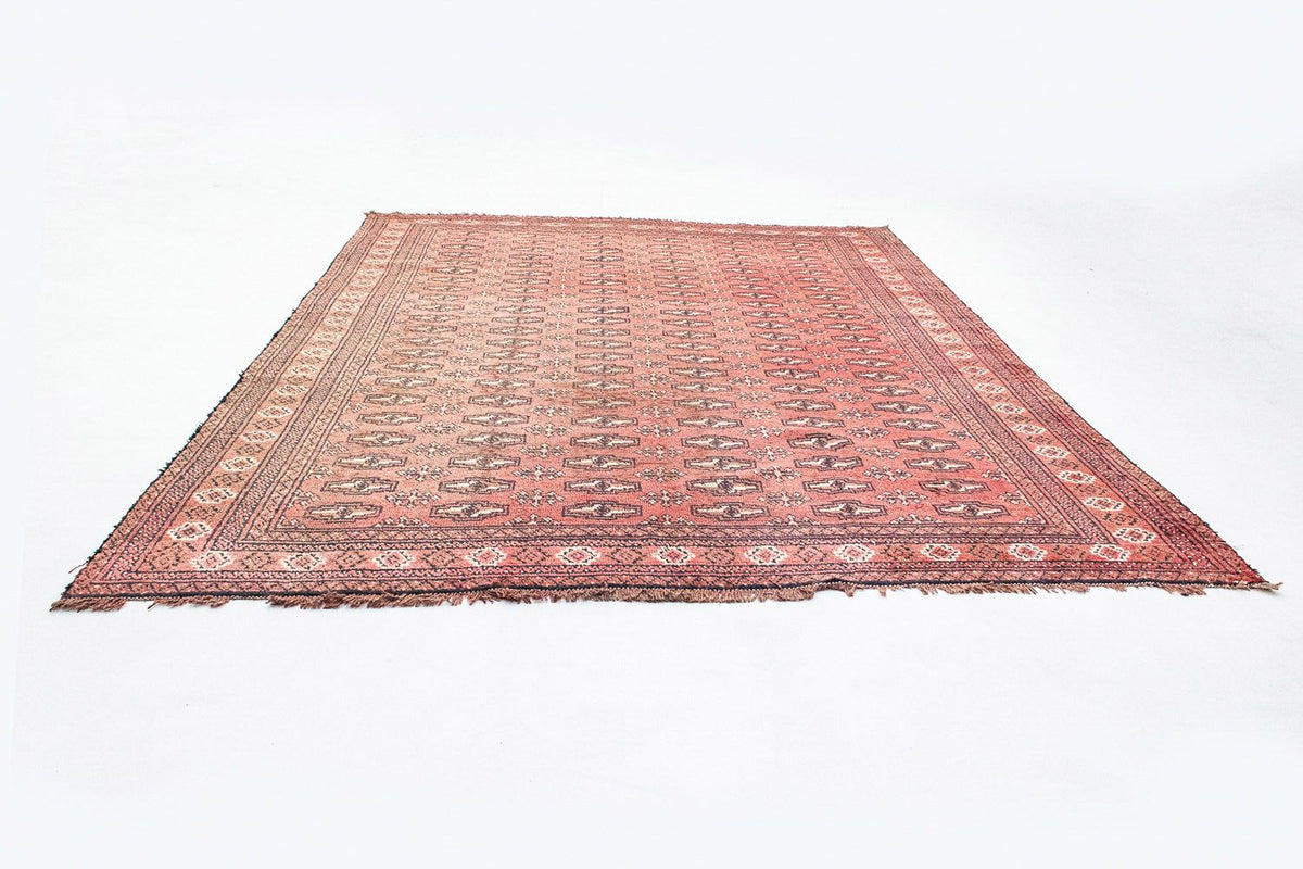 Tapis Turkaman - 268 x 195 cm - rose