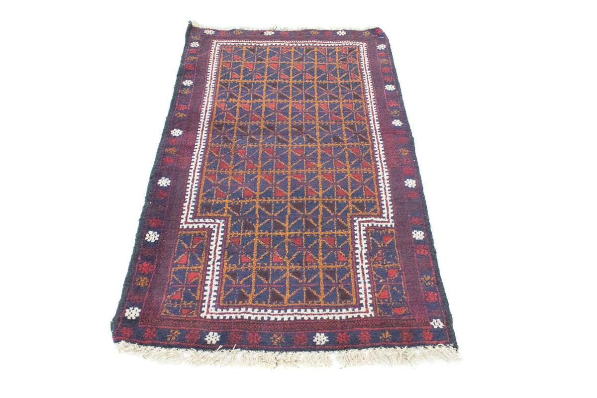 Tapis Belutsch - 137 x 84 cm - marron