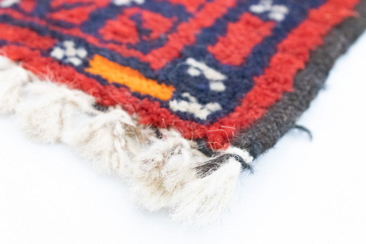 Tapis Belutsch - 138 x 79 cm - orange