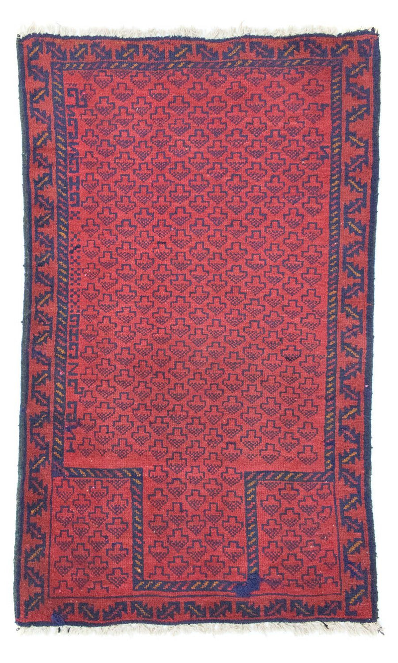 Tapis Belutsch - 129 x 75 cm - rouge
