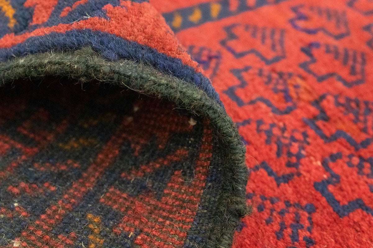 Tapis Belutsch - 129 x 75 cm - rouge