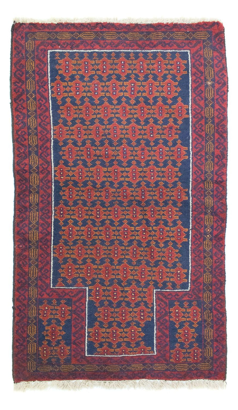 Tapis Belutsch - 132 x 78 cm - bleu