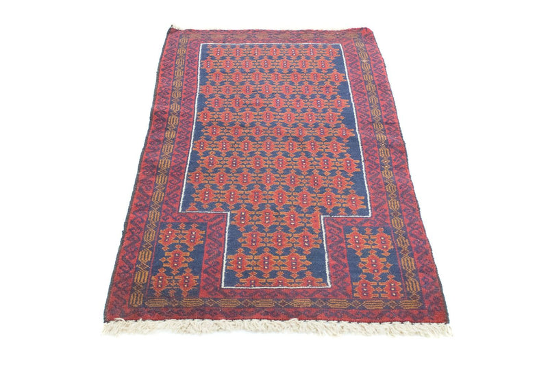 Tapis Belutsch - 132 x 78 cm - bleu