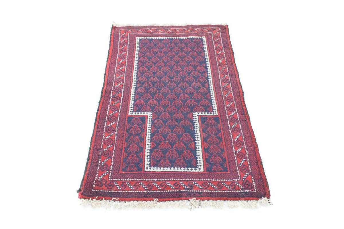 Tapis Belutsch - 136 x 80 cm - bleu