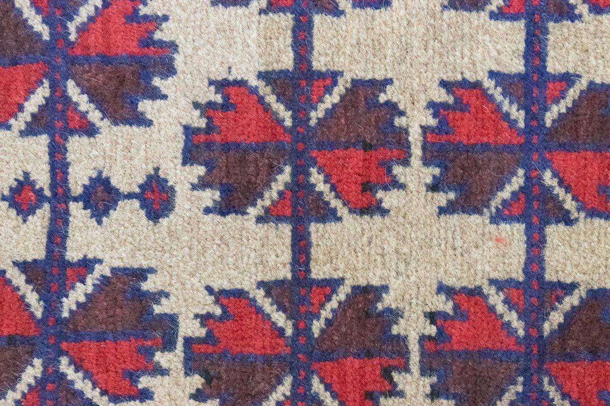 Tapis Belutsch - 126 x 80 cm - beige