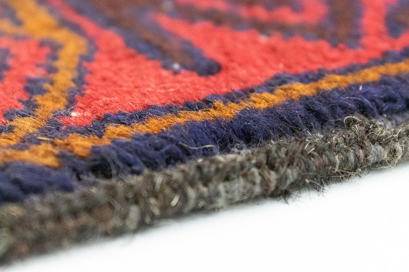 Tapis Belutsch - 128 x 84 cm - rouge