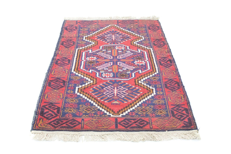 Tapis Belutsch - 128 x 84 cm - rouge