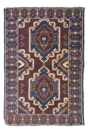 Tapis Belutsch - 132 x 85 cm - marron