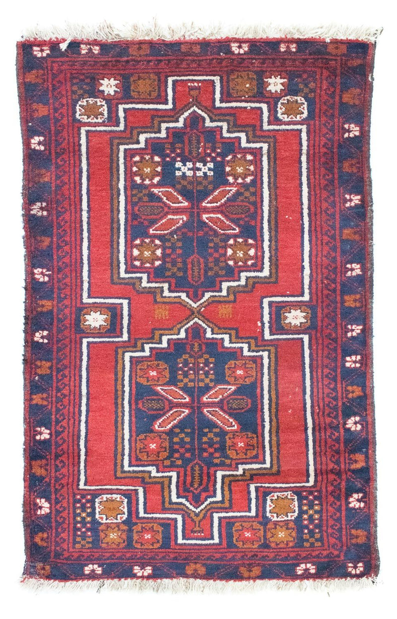 Tapis Belutsch - 137 x 80 cm - rouge