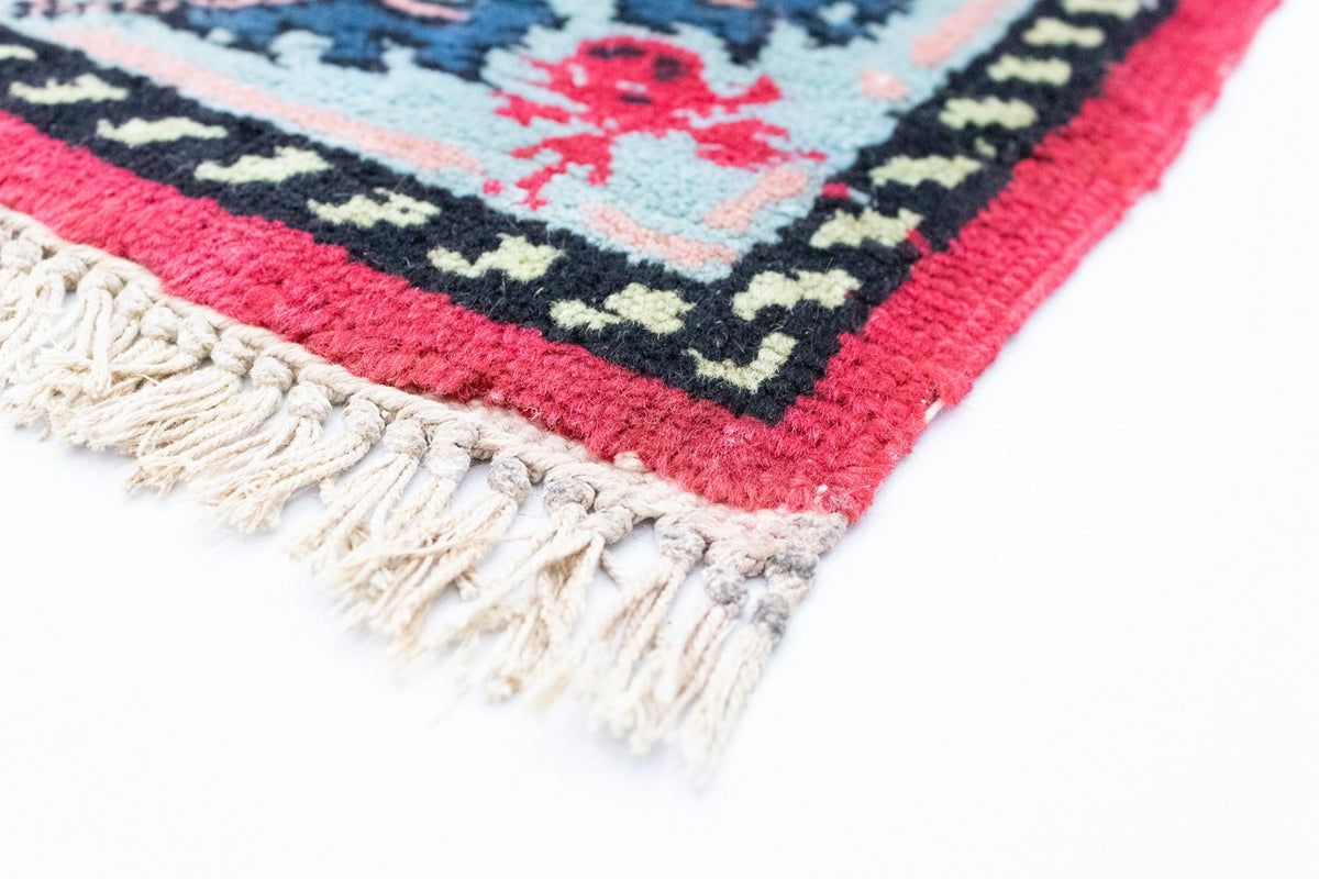 Tapis oriental - 160 x 97 cm - rose