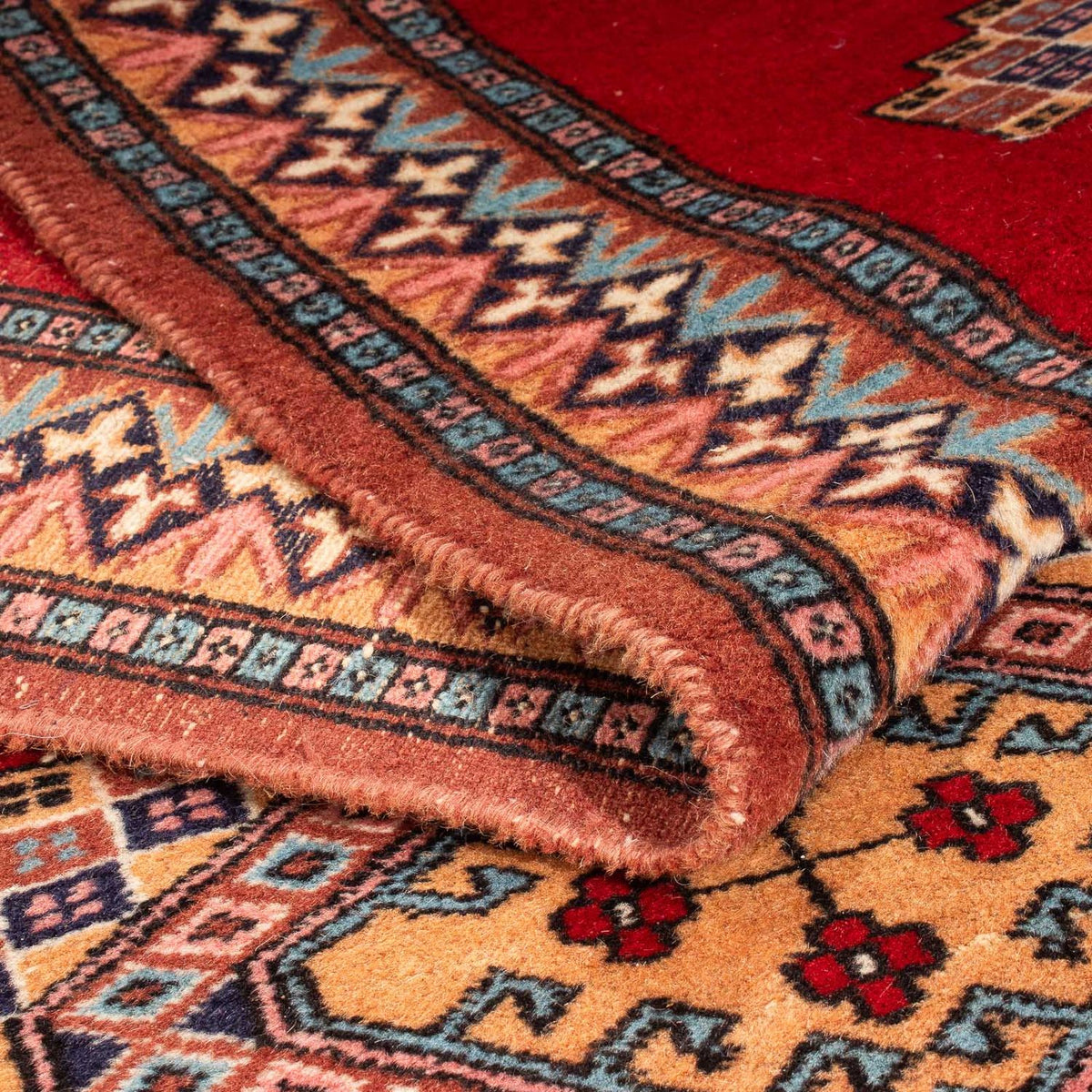 Tapis de couloir Tapis Pakistani - 285 x 79 cm - rouge