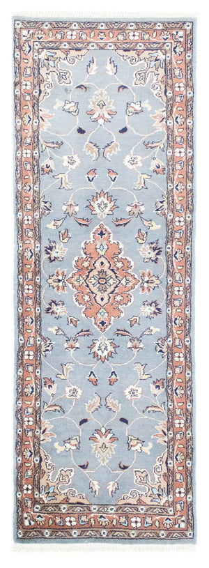 Tapis de couloir Tapis oriental - 187 x 63 cm - bleu clair