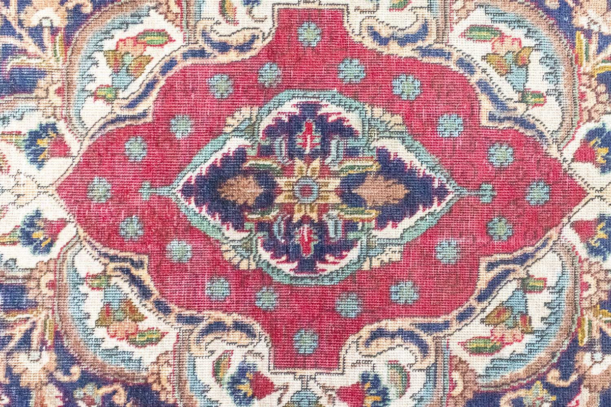 Tapis persan - Tabriz - 367 x 277 cm - rouge