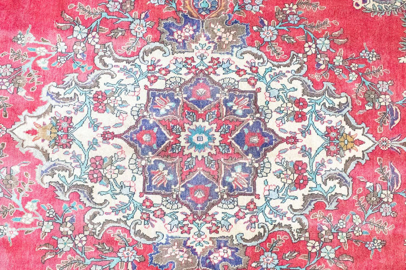 Tapis persan - Tabriz - 393 x 285 cm - rouge