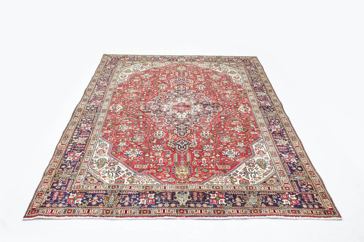 Tapis persan - Tabriz - 334 x 242 cm - rouge