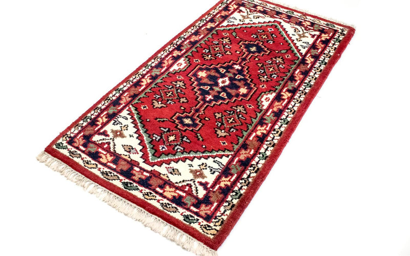 Tapis oriental - 160 x 90 cm - rouge