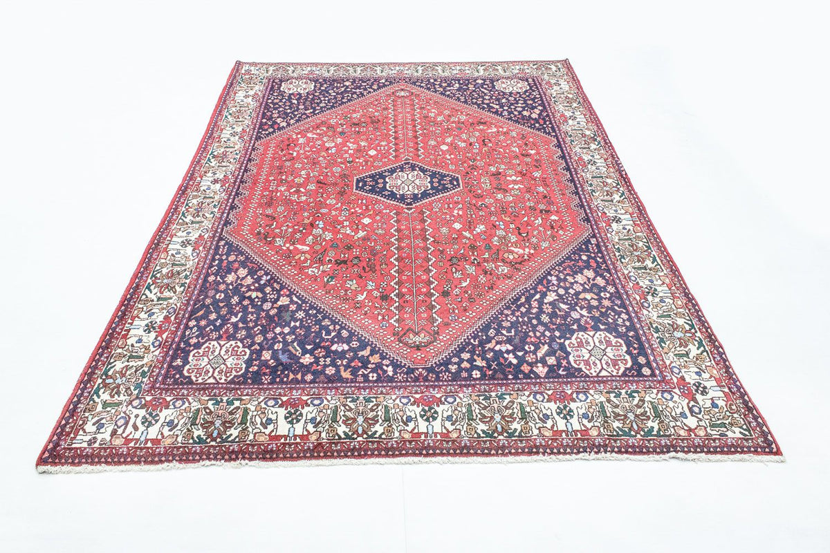 Tapis persan - Nomadic - 295 x 202 cm - rouge
