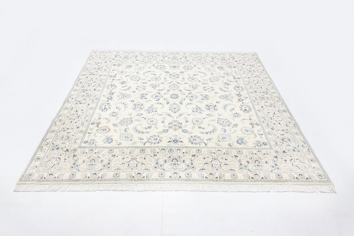 Tapis persan - Nain - Royal carré  - 210 x 200 cm - beige
