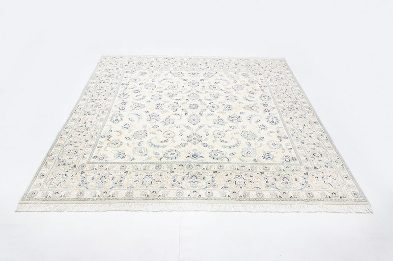 Tapis persan - Nain - Royal carré  - 210 x 200 cm - beige