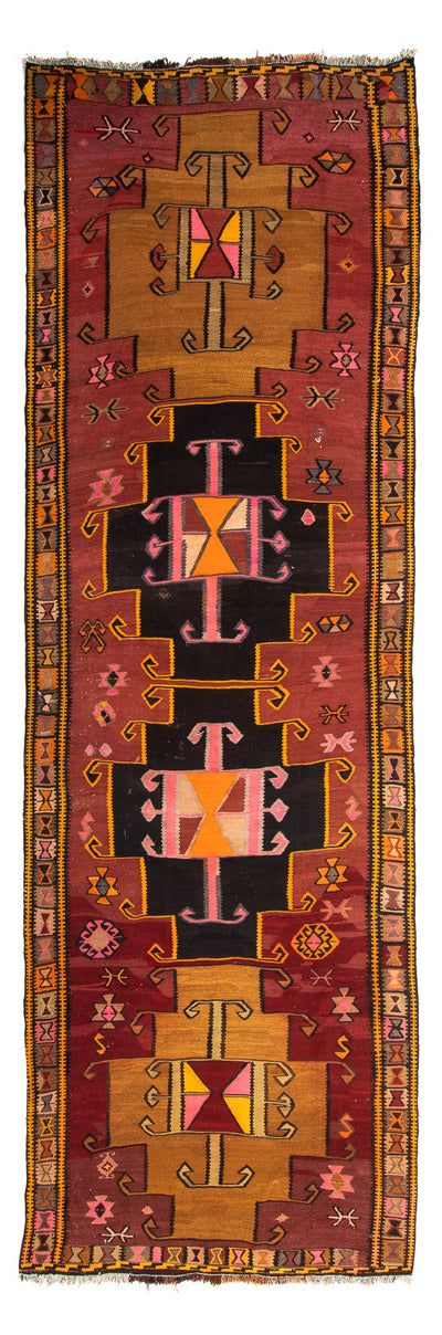 Kilim ancien 130x375cm - multicolore