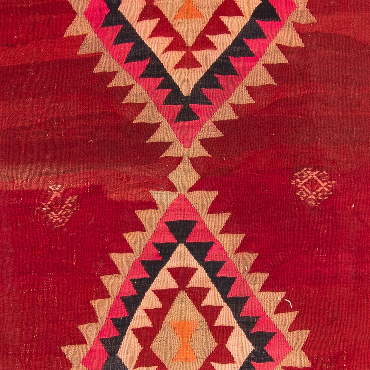 Tapis de couloir Tapis Kelim - Vieux - 360 x 160 cm - multicolore
