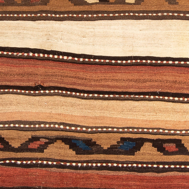 Tapis de couloir Tapis Kelim - Vieux - 290 x 90 cm - multicolore