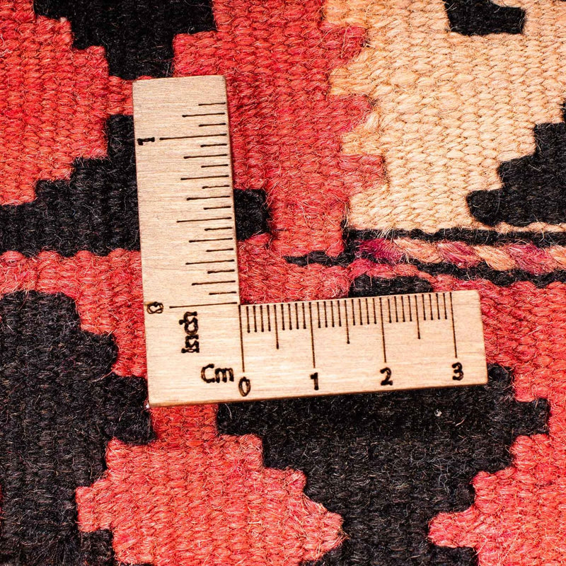 Tapis de couloir Tapis Kelim - Vieux - 300 x 150 cm - multicolore