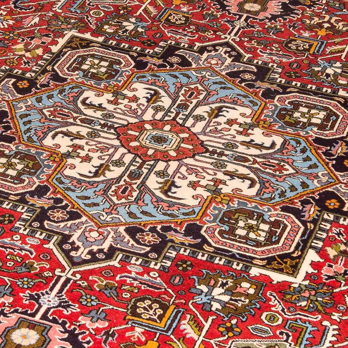 Tapis persan - Nomadic - 291 x 202 cm - rouge