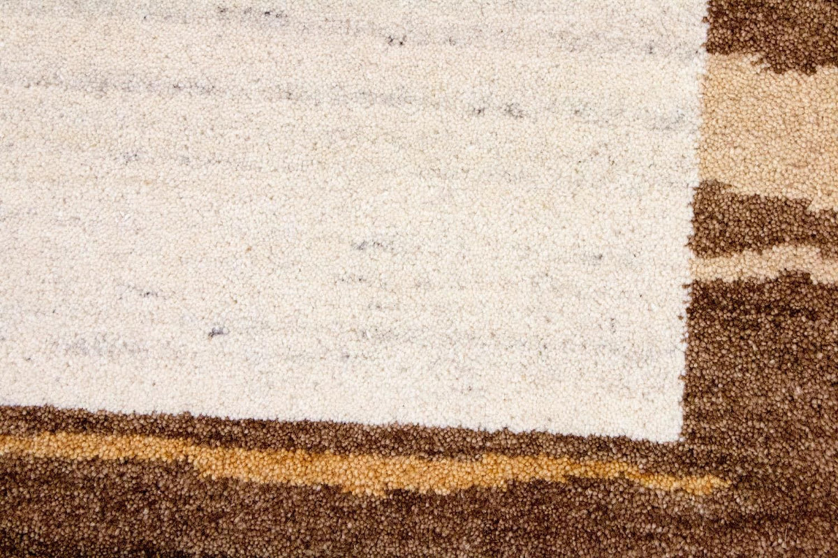 Tapis Gabbeh - Indus - 141 x 75 cm - beige