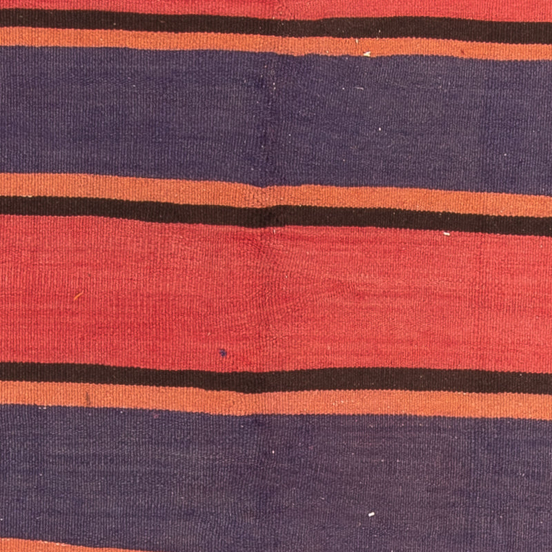 Tapis de couloir Tapis Kelim - Vieux - 385 x 155 cm - marron