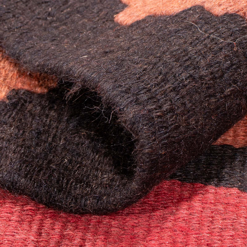 Tapis de couloir Tapis Kelim - Vieux - 385 x 155 cm - marron