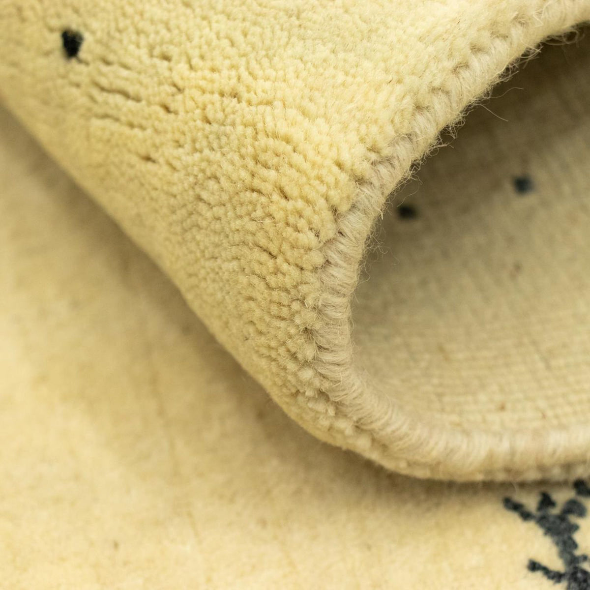 Tapis Gabbeh - Softy - 90 x 60 cm - beige