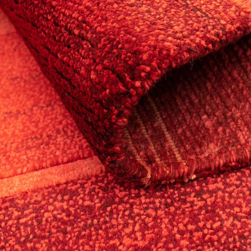 Tapis de couloir Tapis Népalais - 142 x 72 cm - rouge