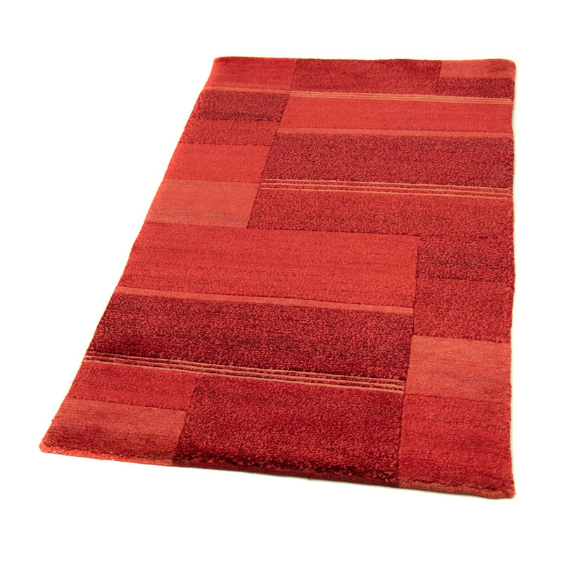 Tapis de couloir Tapis Népalais - 142 x 72 cm - rouge