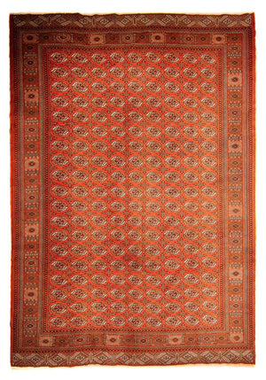 Tapis Turkaman - 333 x 260 cm - rouge foncé