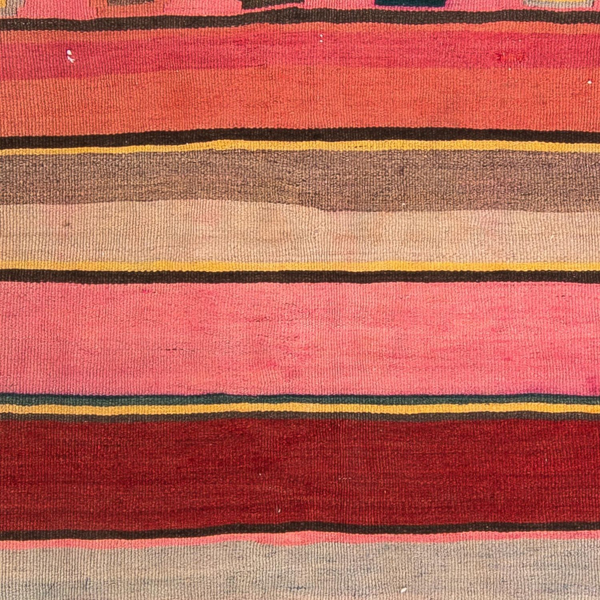 Tapis de couloir Tapis Kelim - Vieux - 250 x 120 cm - multicolore