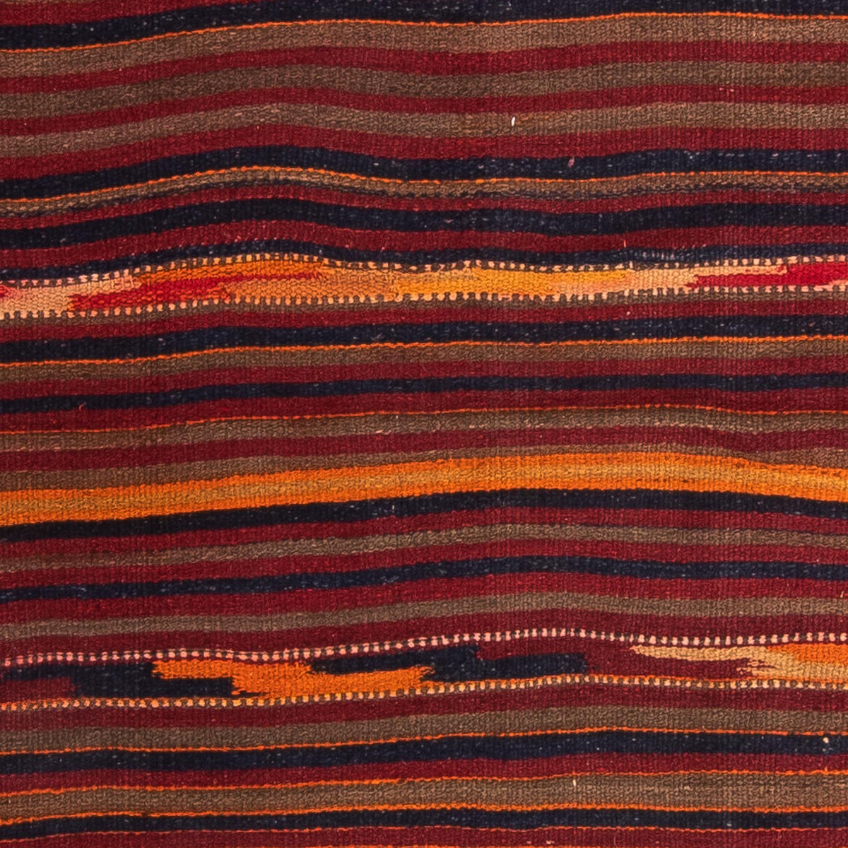 Tapis Kelim - Vieux - 170 x 145 cm - multicolore