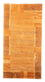 Tapis Népalais - 140 x 72 cm - orange